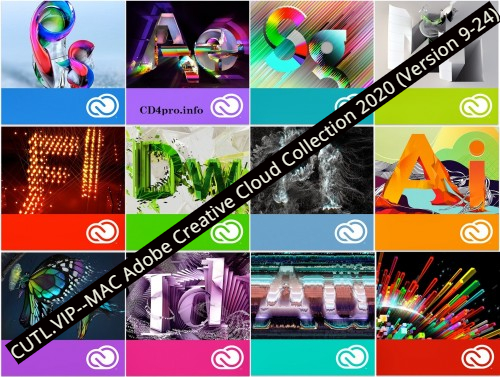 MAC Adobe Creative Cloud Collection 2020 (Version  9-24)